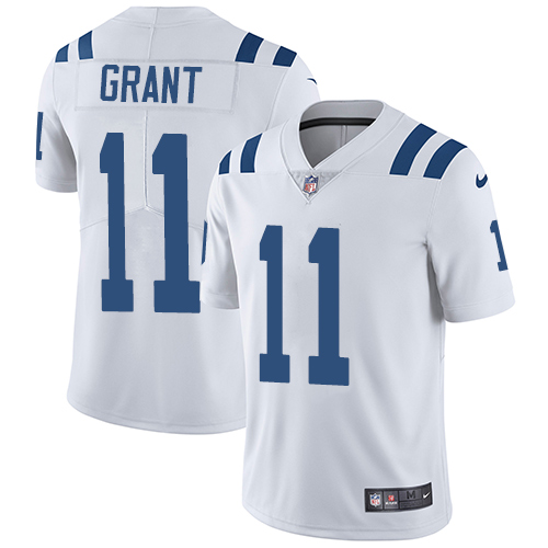 Indianapolis Colts #11 Limited Ryan Grant White Nike NFL Road Men JerseyVapor Untouchable jerseys